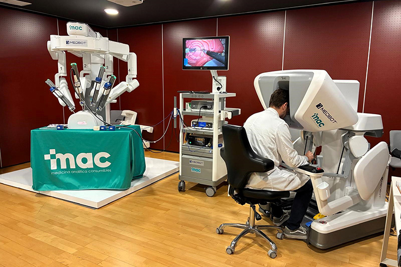 Robot telecirugía Hospital Universitario del Vinalopó