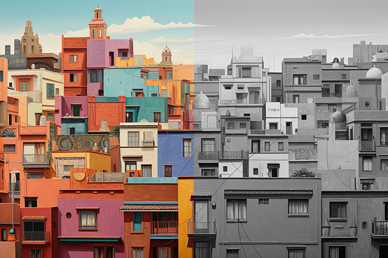 Acromatopsia: vivir sin colores