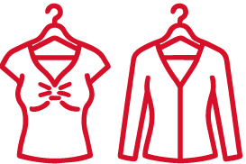 Dificultad para encontrar ropa adecuada