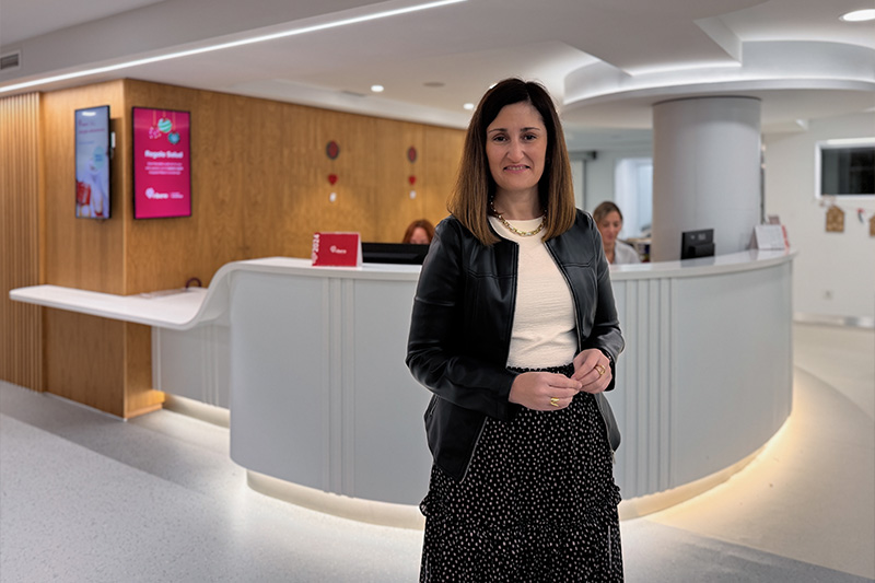 Vanesa Álvarez, gerente del Hospital Covadonga