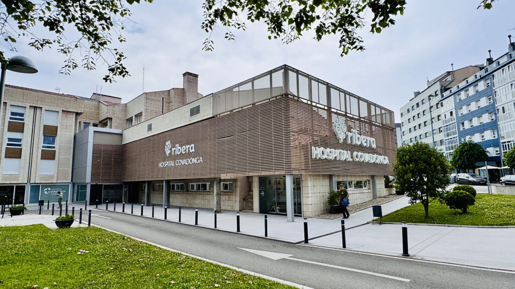 Fachada del Hospital Ribera Covadonga