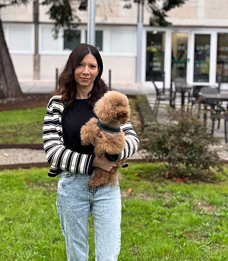 Mariela, sobrina de una paciente de cuidados paliativos