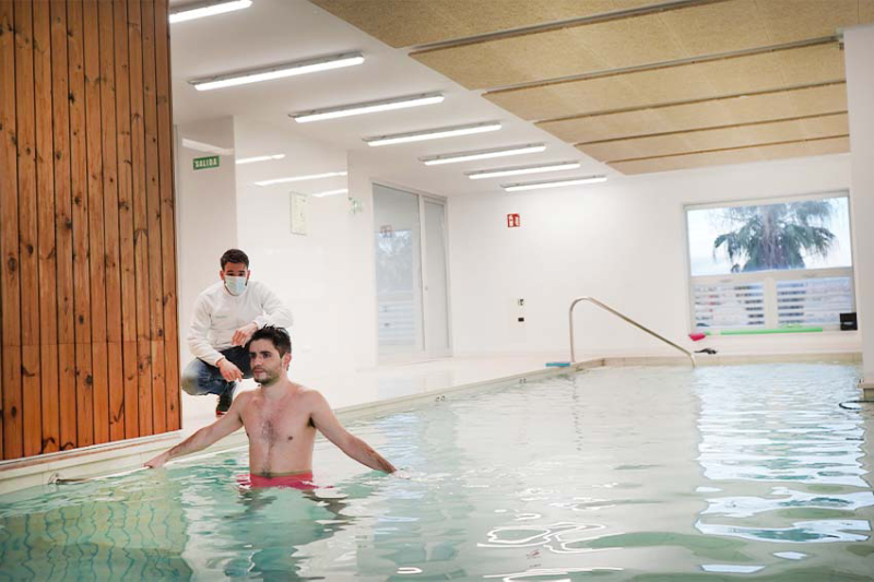 piscina rehabilitación Ribera IMSKE