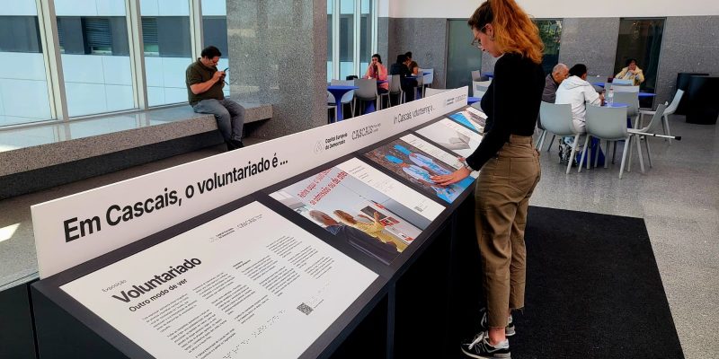 Exposição voluntariado
