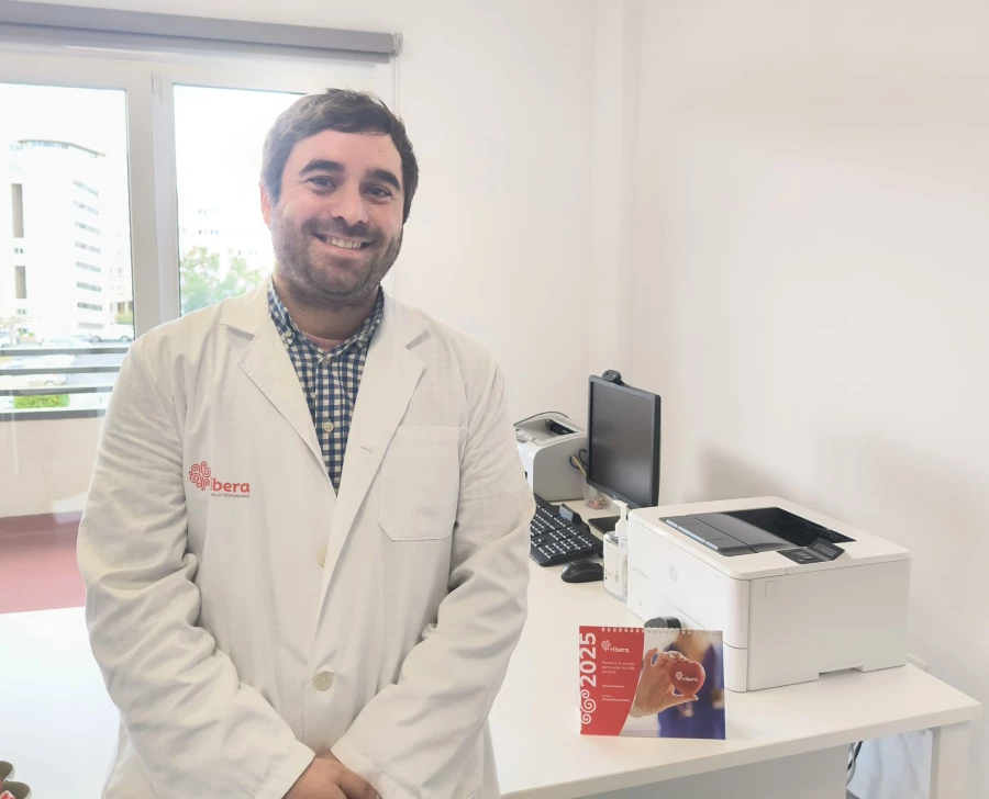 Daniel Valencia, psicólogo del Hospital Ribera Juan Cardona