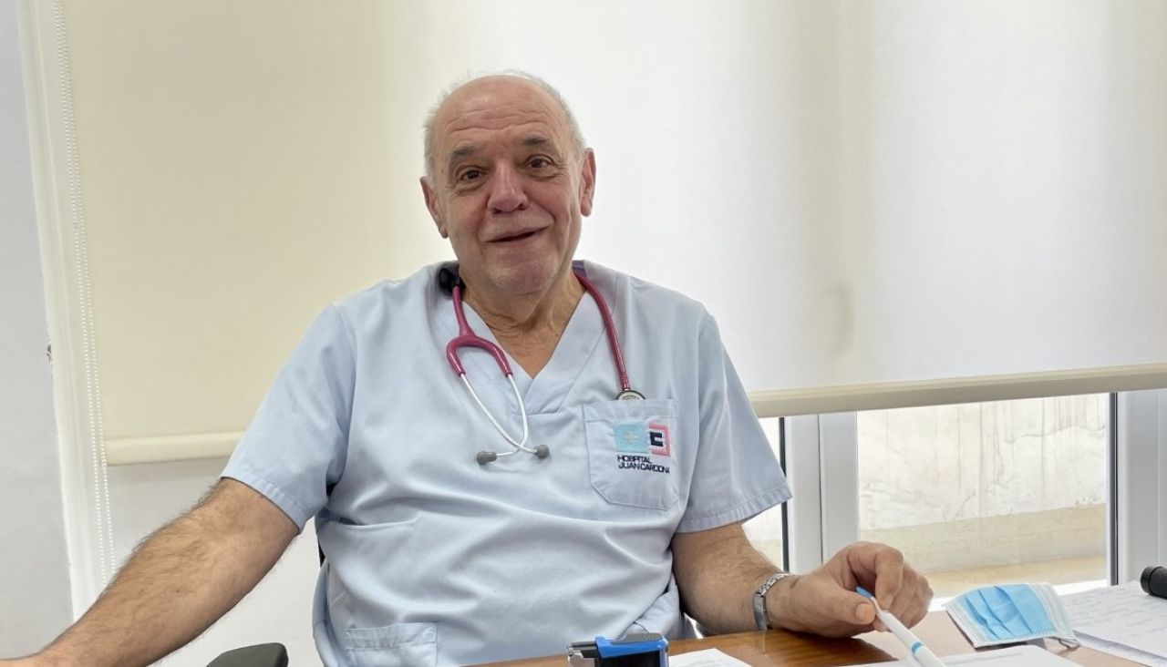 El doctor Jose Ramón García López, jefe del servicio de Pediatría del Hospital Ribera Juan Cardona