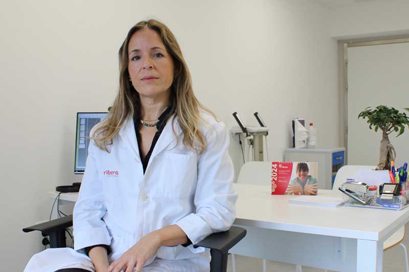 Eva Anca, nutricionista del Hospital Ribera Juan Cardona