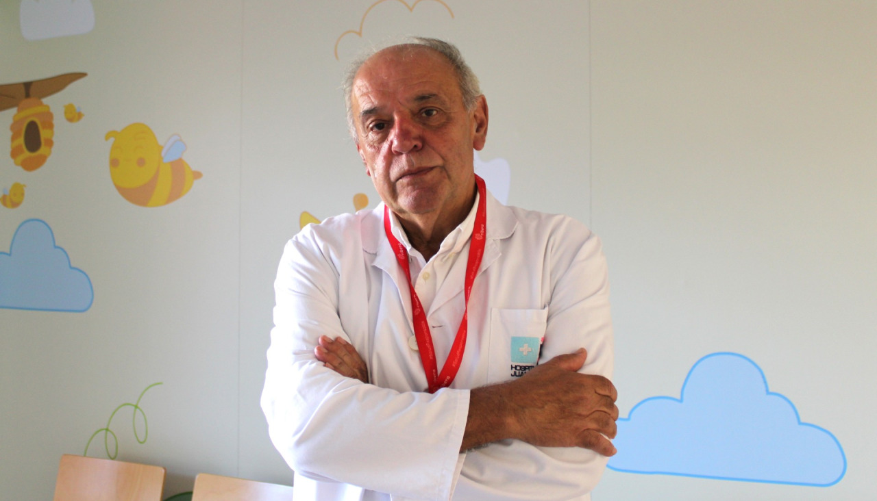 José Ramón García López, jefe del servicio de pediatría