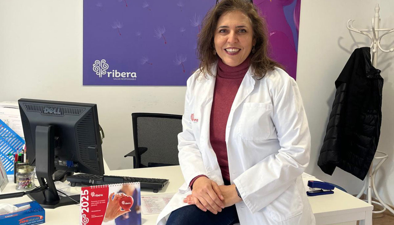 La doctora Luz Marina Márquez, ginecóloga del Hospital Ribera Juan Cardona