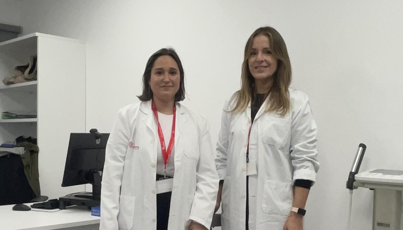 Clara Caínzos y Eva Anca, nutricionistas el hospital Ribera Juan Cardona
