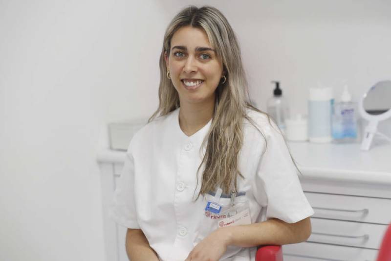 Marina Hernández Quintero, odontóloga en la Clínica Ribera Dent Polusa