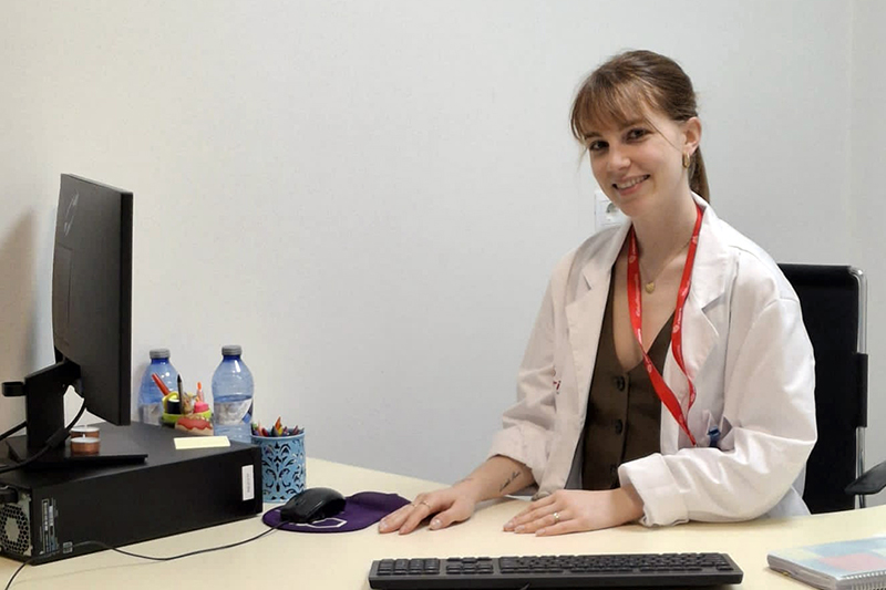 La psicóloga de la Clínica Ribera Polusa Viveiro, Steisy de la Torre.