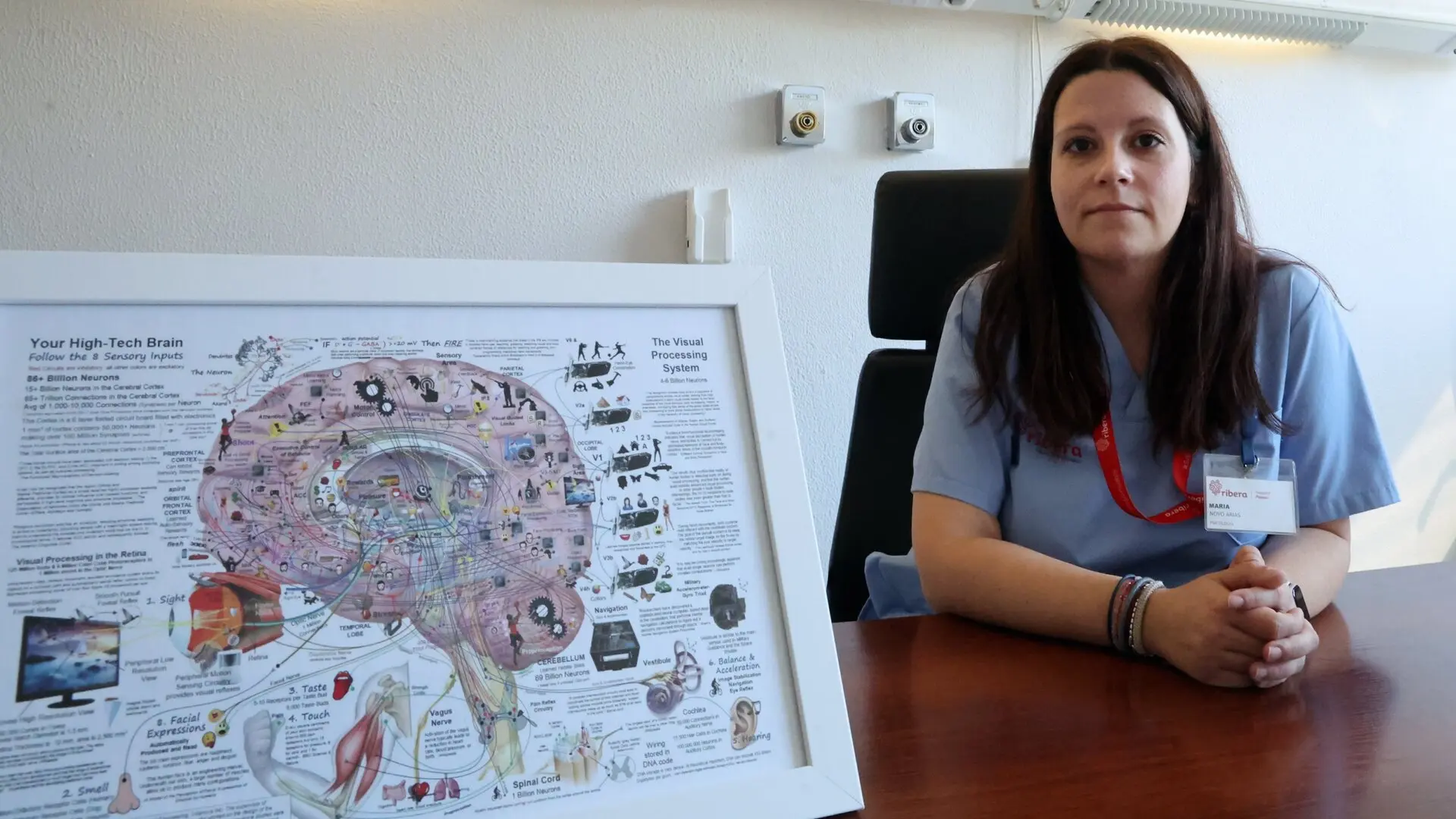 María Novo Arias es la coordinadora de la Unidad de Daño Cerebral y Recuperación Funcional de Ribera Polusa.