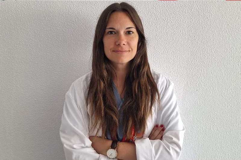 Lorena Legaspi Rodríguez, logopeda del Hospital Ribera Polusa.