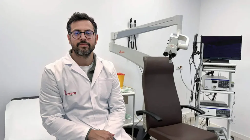 Miguel Mayo, responsable de Otorrinolaringología de Ribera-Polusa