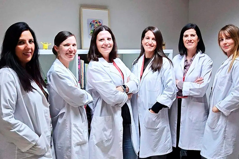 El equipo de psicólogas del hospital Ribera Polusa está integrado por Lucía Fernández, Lucía Arza, Cristina López, Steisy de la Torre, María Novo y Belén Vázquez.