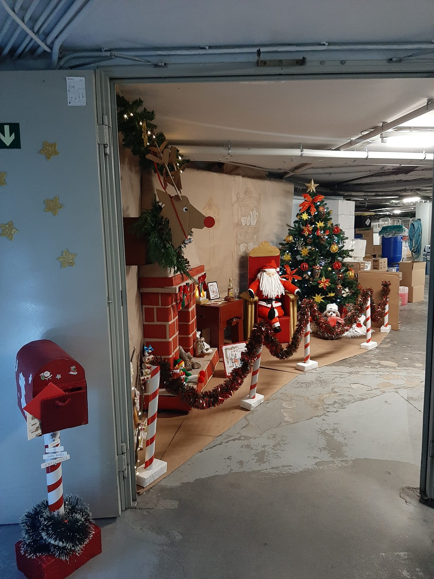 ▷ Limpieza gana el concurso de adornos navideños de Ribera Povisa |  Hospital Ribera Povisa