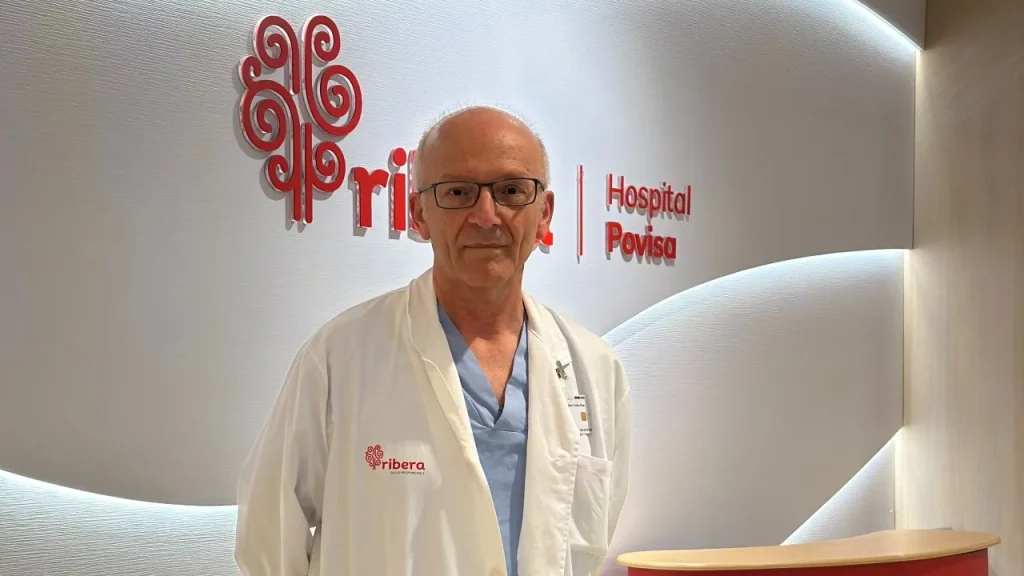 Dr. Roberto Valdés. Jefe del Servicio de Otorrinolaringología