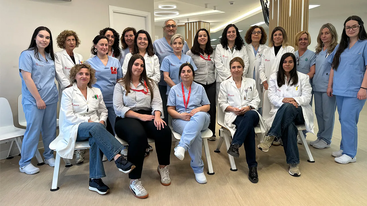 Equipo del Área de la Mujer del hospital Ribera Povisa