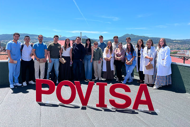 Ribera Povisa da la bienvenida a los 17 médicos residentes