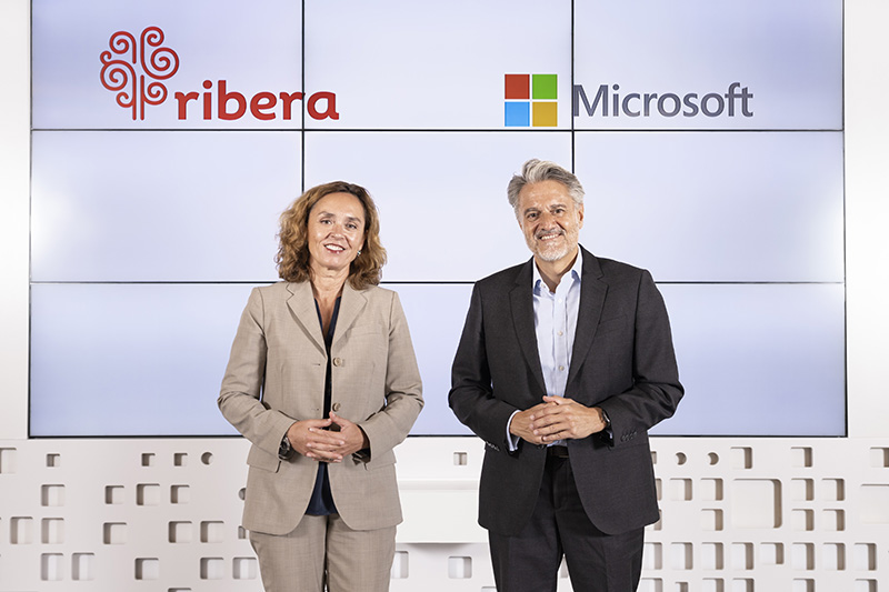 Microsoft y el grupo Ribera unen sus fuerzas para impulsar la innovación y la IA en el sector sanitario