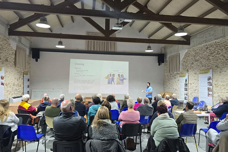 Taller RCP para población extranjera