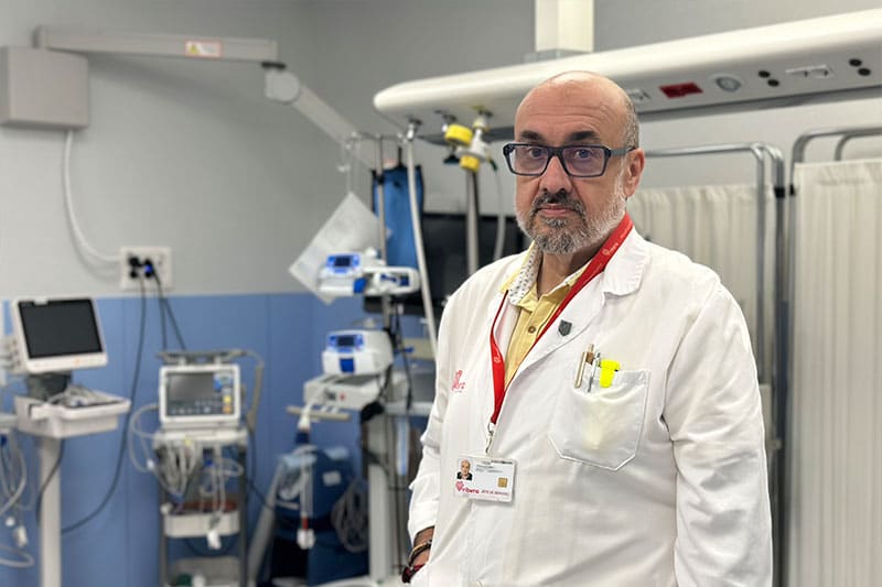Jefe del servicio de Urgencias del hospital Ribera Povisa, Juan Carlos Fuego