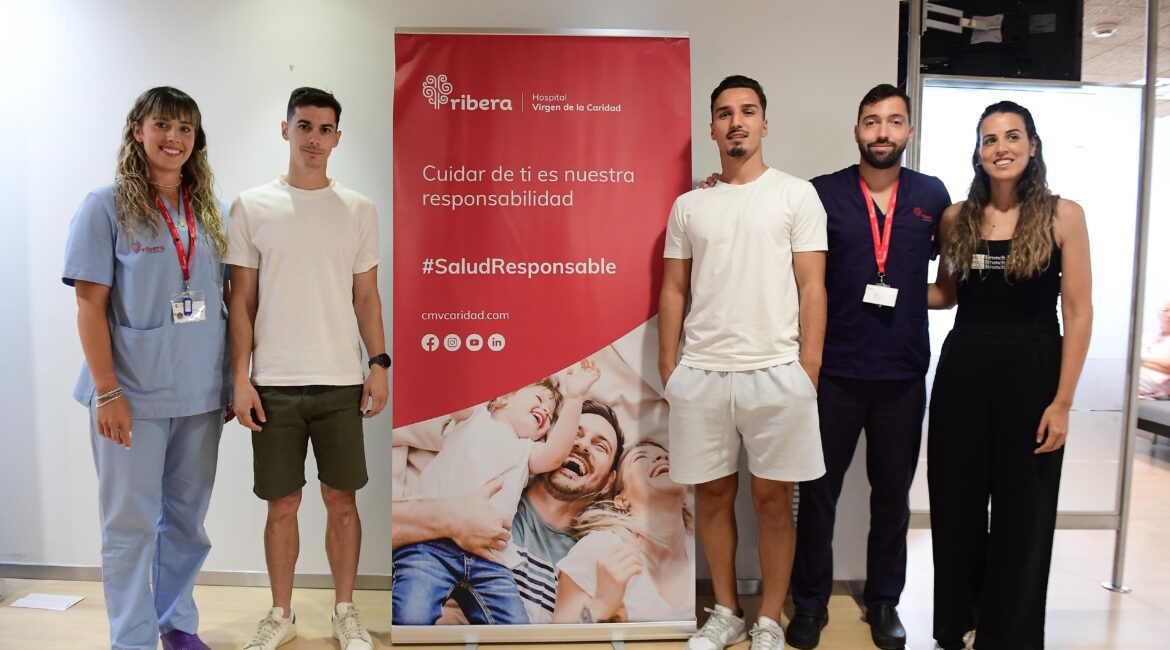 FC Cartagena y Hospital RIbera Virgen de la Caridad