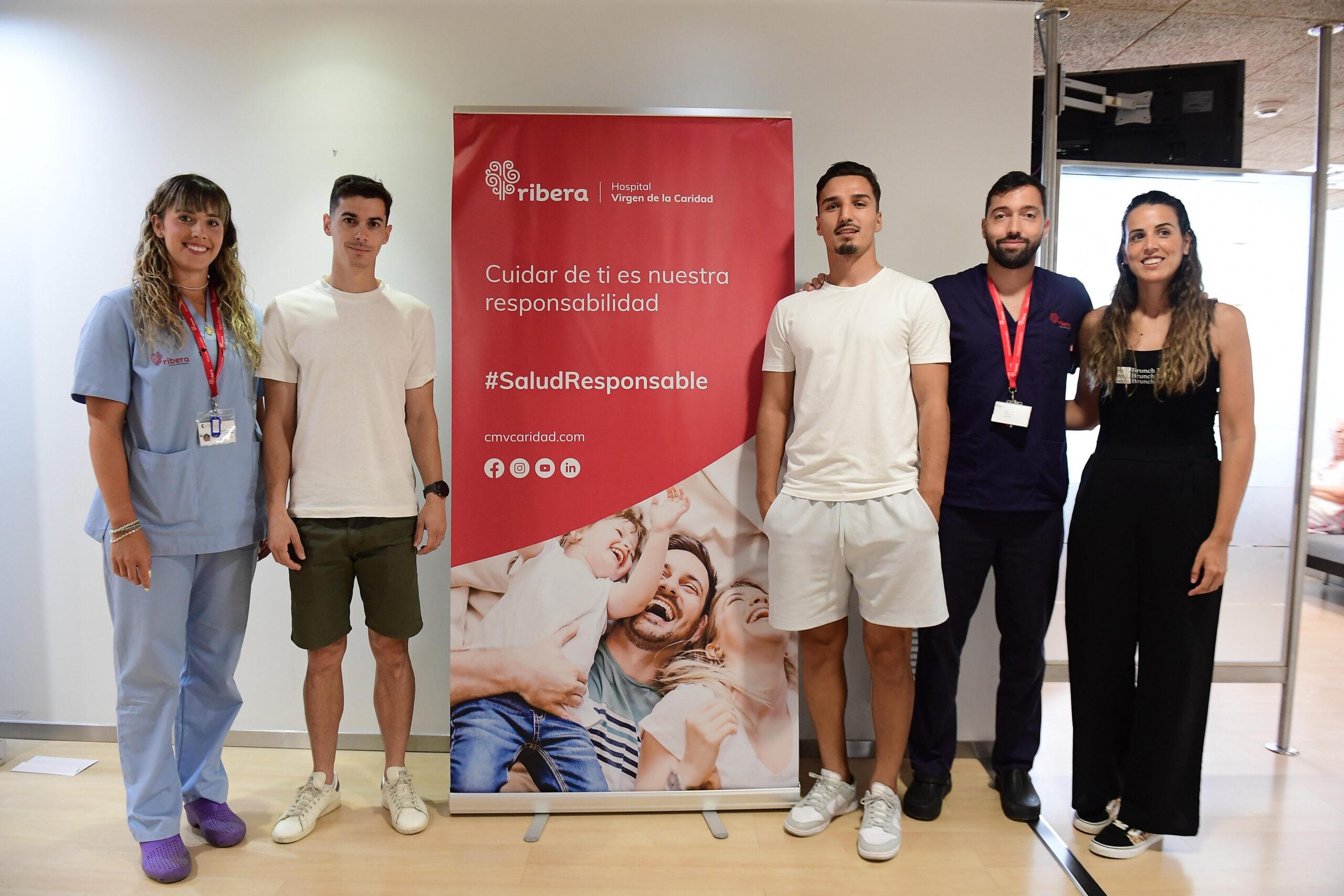 FC Cartagena y Hospital RIbera Virgen de la Caridad