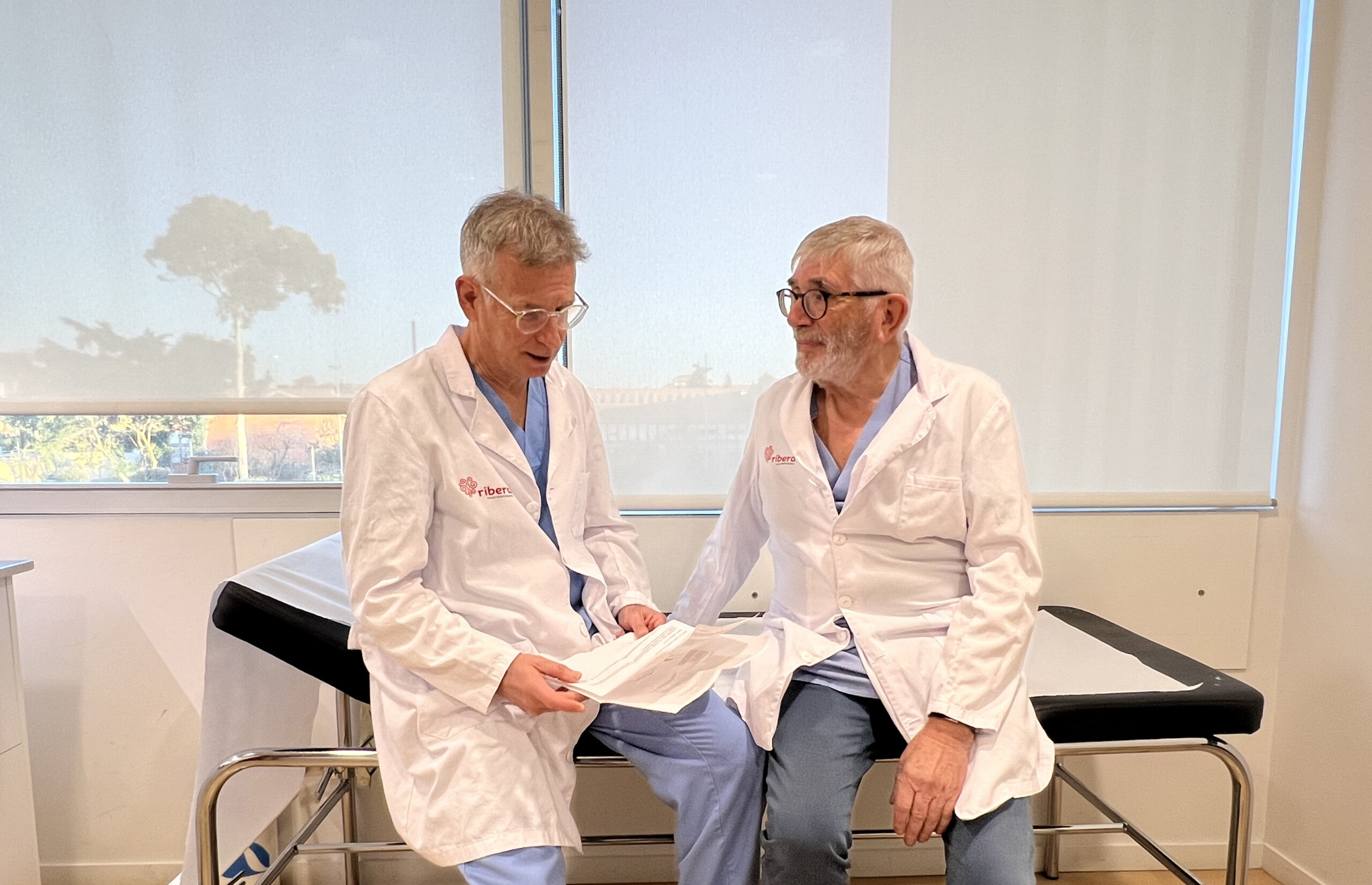 Pedro Martínez y Antonio Meroño