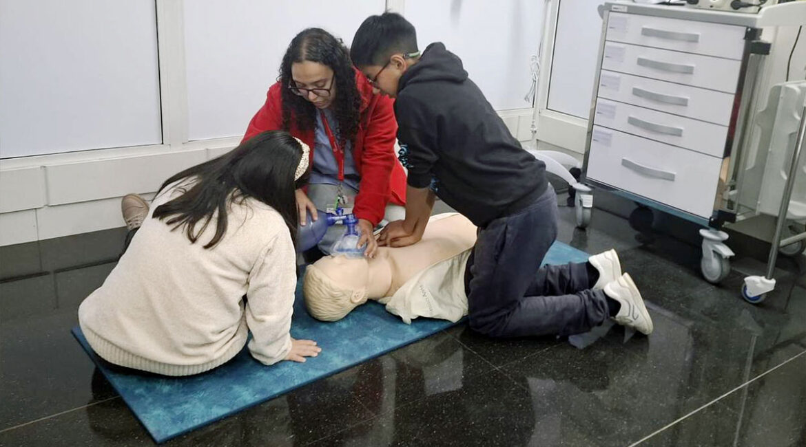 Soumia y niños de la asociación Down Lorca