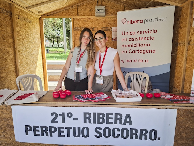 visita alcaldesa feria de mayores