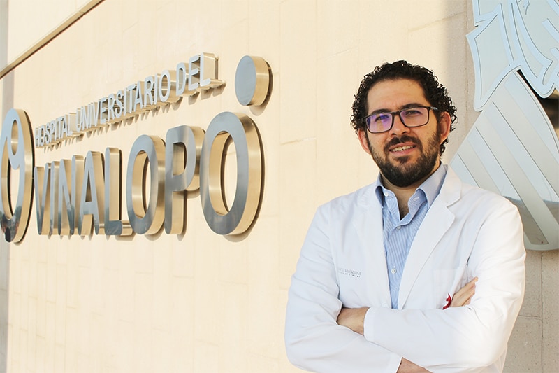 Doctor César Azrak, jefe del Servicio de Oftalmología del Departamento de Salud del Vinalopó